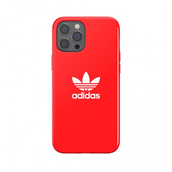 Adidas iPhone 12 Pro Max Cover Snap Case Trefoil Scarlet