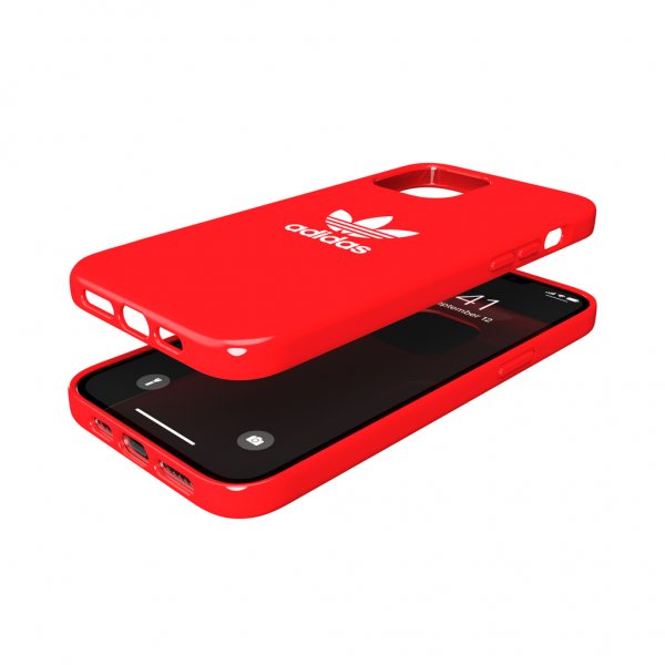 Adidas iPhone 12 Pro Max Cover Snap Case Trefoil Scarlet