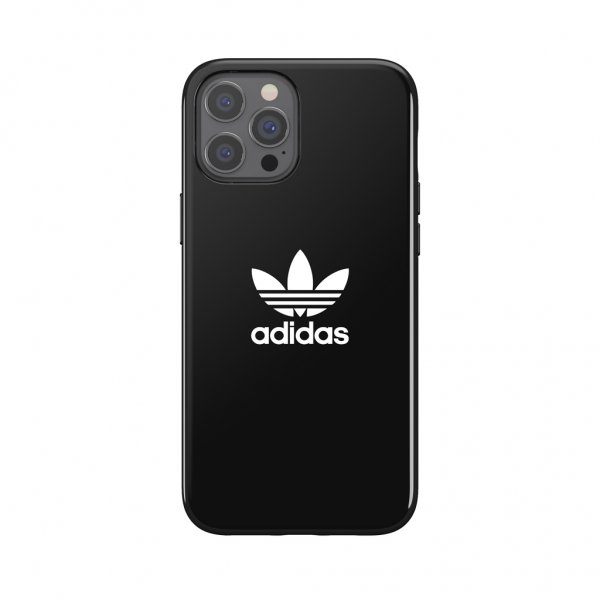 Adidas iPhone 12 Pro Max Cover Snap Case Trefoil Sort