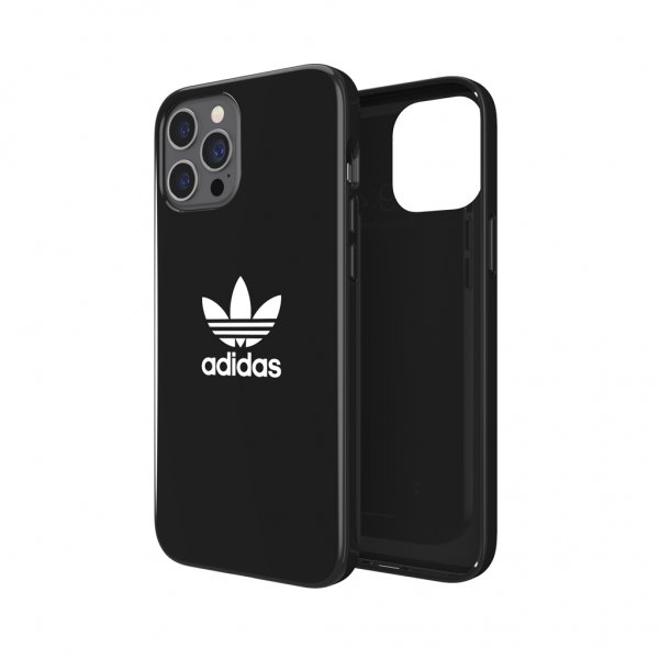 Adidas iPhone 12 Pro Max Cover Snap Case Trefoil Sort
