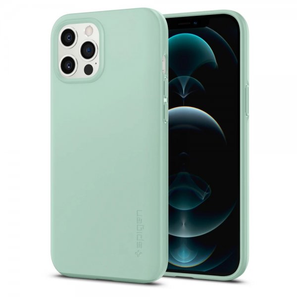 Spigen iPhone 12 Pro Max Cover Thin Fit Apple Mint