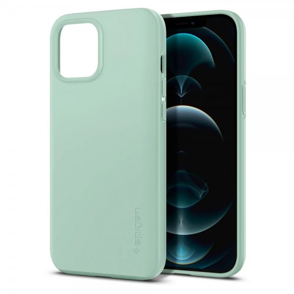 Spigen iPhone 12 Pro Max Cover Thin Fit Apple Mint
