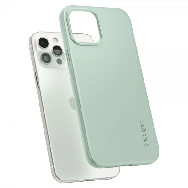 Spigen iPhone 12 Pro Max Cover Thin Fit Apple Mint