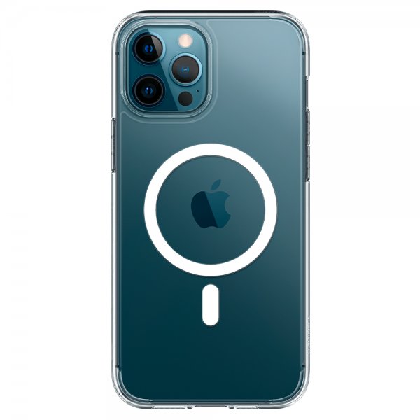 Spigen iPhone 12 Pro Max Cover Ultra Hybrid Mag Hvid