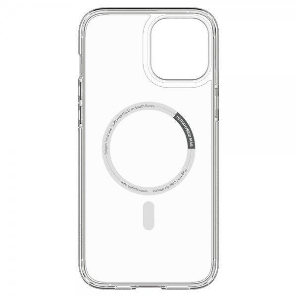 Spigen iPhone 12 Pro Max Cover Ultra Hybrid Mag Hvid