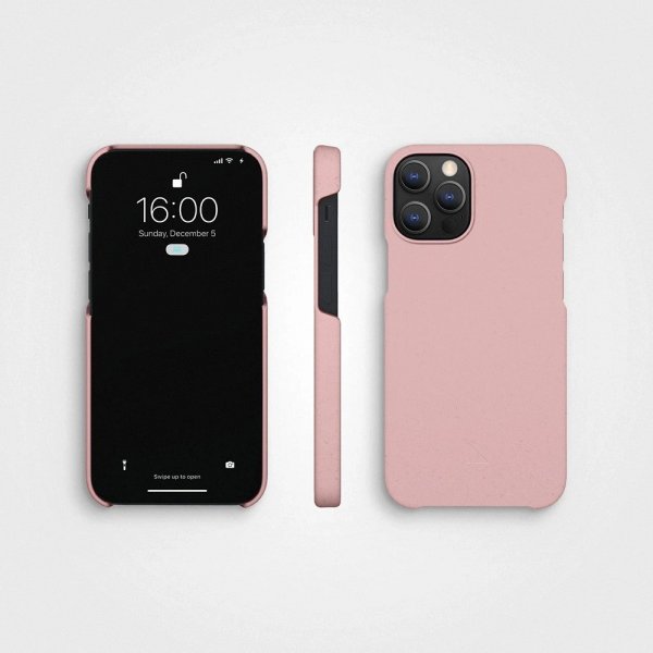agood company iPhone 12 Pro Max Cover Plantebaseret Dusty Pink