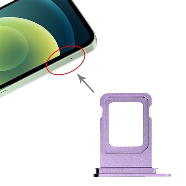 iPhone 12 SIM-kortholder – Lilla