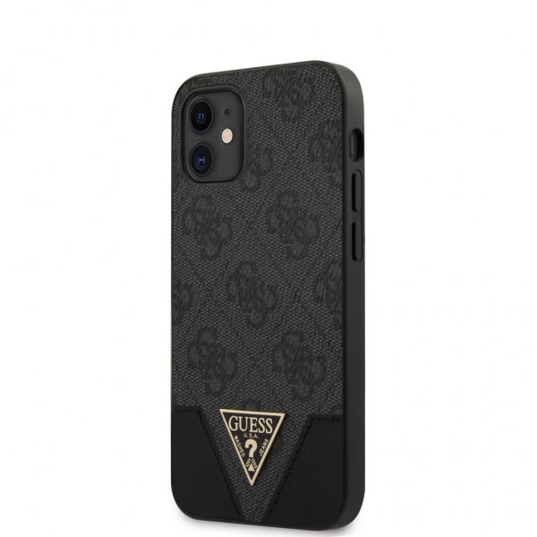 Guess iPhone 12 Mini Cover 4G Grå