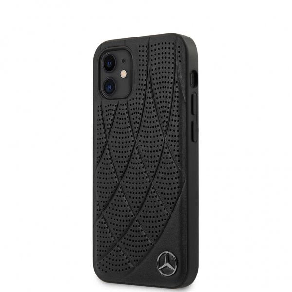 Mercedes Benz iPhone 12 Mini Skal Bow Cover Sort