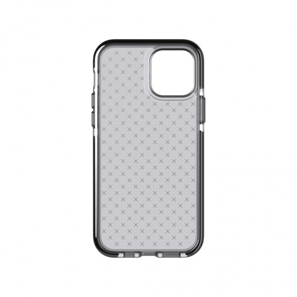 Tech21 iPhone 12/iPhone 12 Pro Cover Evo Check Smokey Black