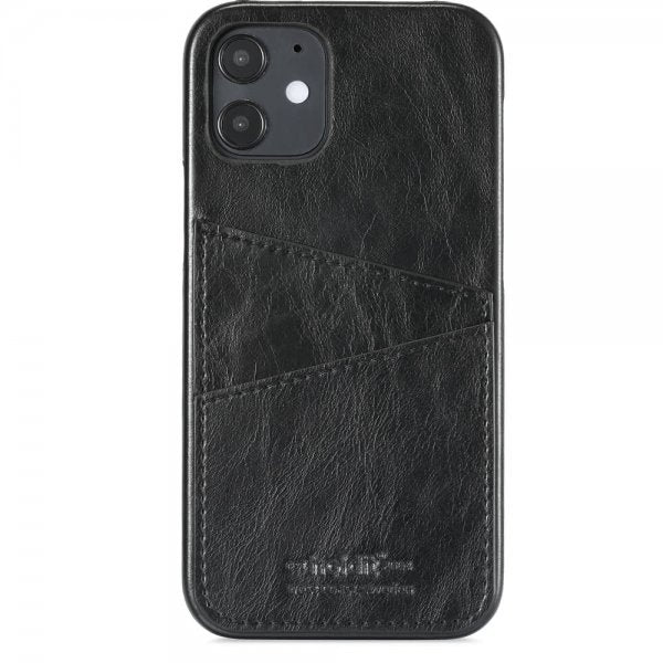 holdit iPhone 12 Mini Cover med Kortlomme Sort