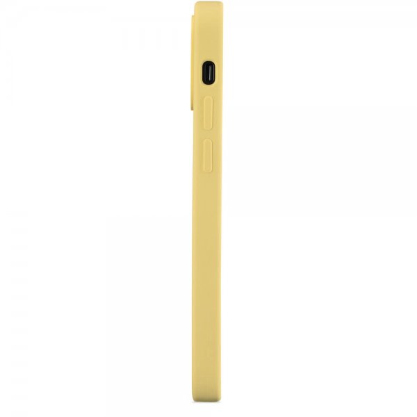 holdit iPhone 12 Mini Cover Silikone Gul