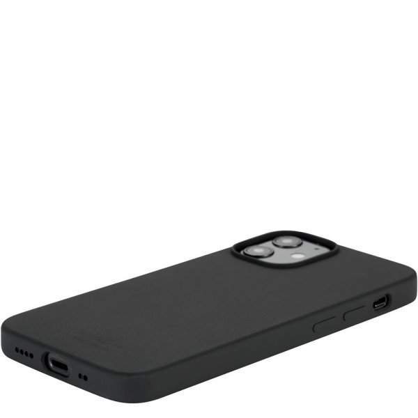 holdit iPhone 12 Mini Cover Silikone Sort