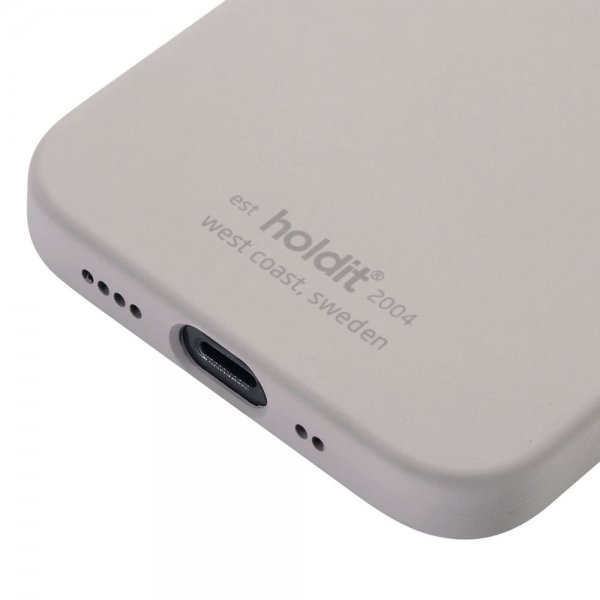 holdit iPhone 12 Mini Cover Silikone Taupe