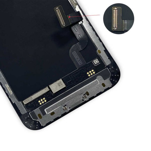 iPhone 12/12 Pro In-Cell LCD Skærm Sort