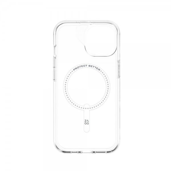 ZAGG iPhone 13/14/15/16/17 Skal Crystal Palace Snap Transparent