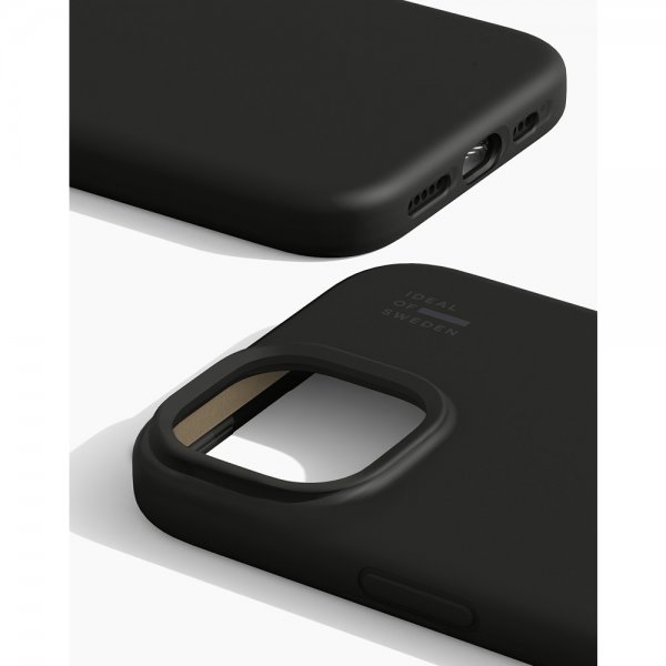 Ideal of Sweden iPhone 13/14/15/16e/17e Cover Silikone Case MagSafe Sort