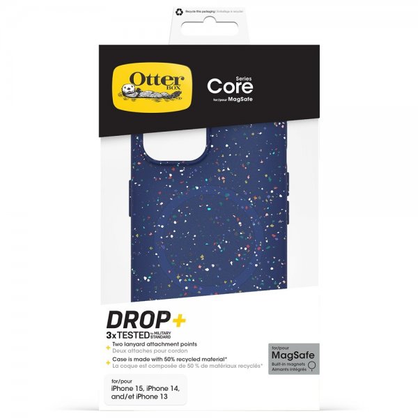 Otterbox iPhone 13/14/15/16e/17e Cover Core MagSafe Blueberry Pie