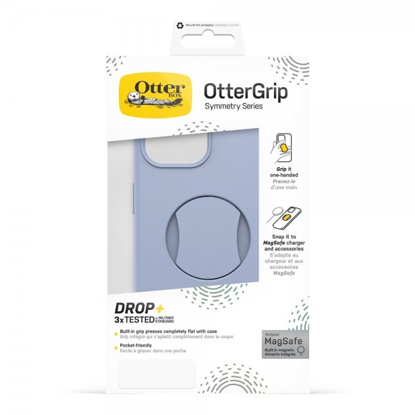 Otterbox iPhone 13/14/15 Cover OtterGrip Symmetry MagSafe You Do Blue