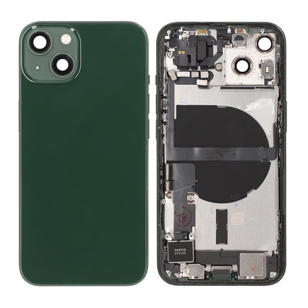 iPhone 13 Bagside med Komplet Ramme - Grøn