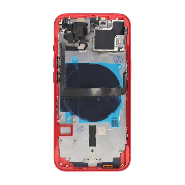 iPhone 13 Bagside med Komplet Ramme OEM - Rød