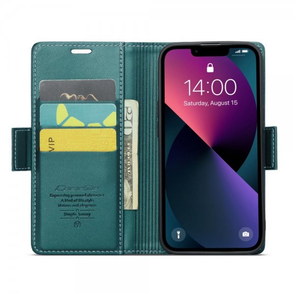 CaseMe iPhone 13 Etui 023 Series Grøn