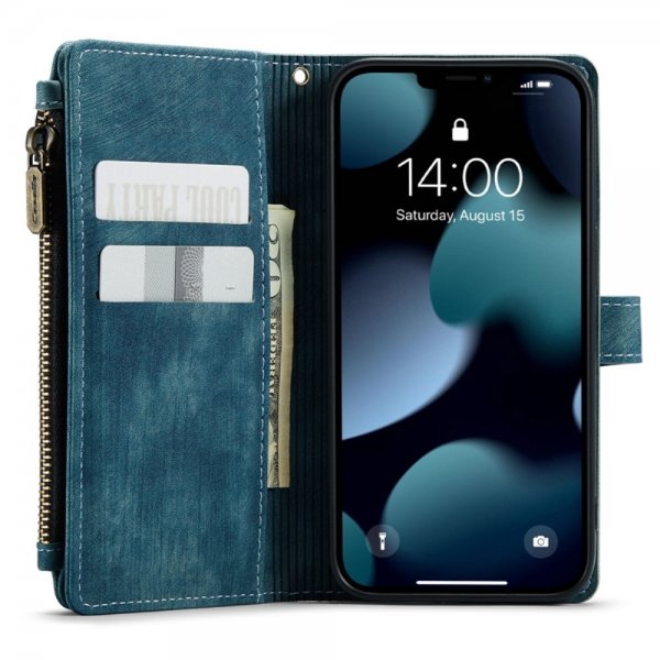 CaseMe iPhone 13 Etui C30 Serie Petrol