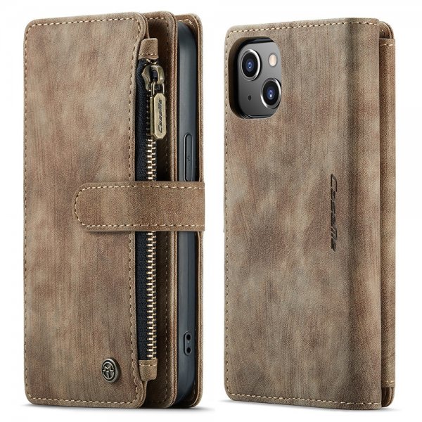 CaseMe iPhone 13 Etui C30 Serie Brun