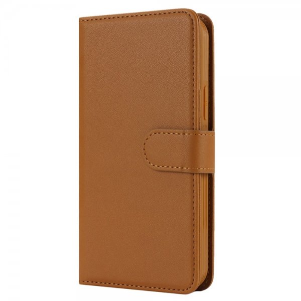 iPhone 13/iPhone 14 Cover med Aftageligt Cover MagSafe Brun