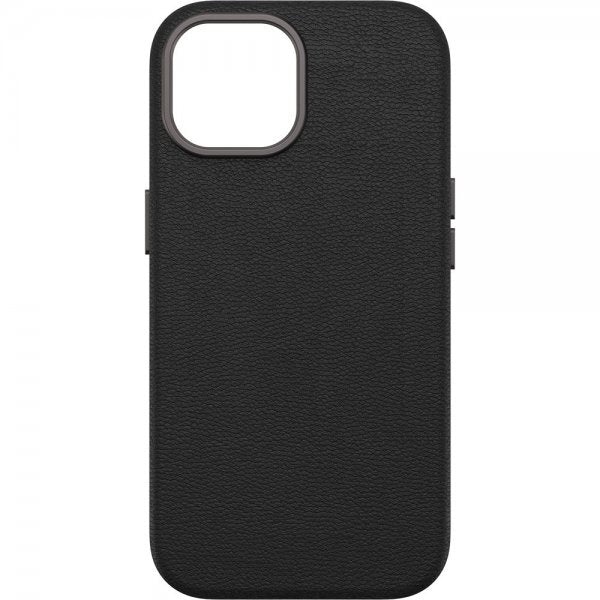 Otterbox iPhone 13/14/15 Cover Symmetry Cactus Leather MagSafe Noir Ash
