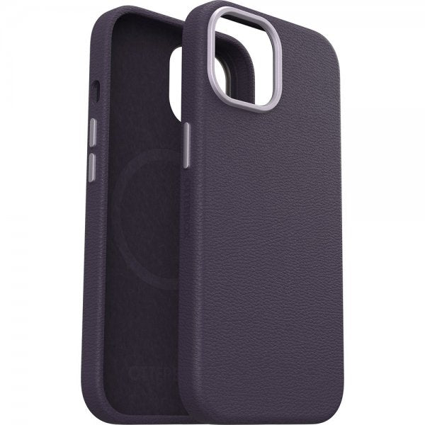 Otterbox iPhone 13/14/15 Cover Symmetry Cactus Leather MagSafe Plum Luxe