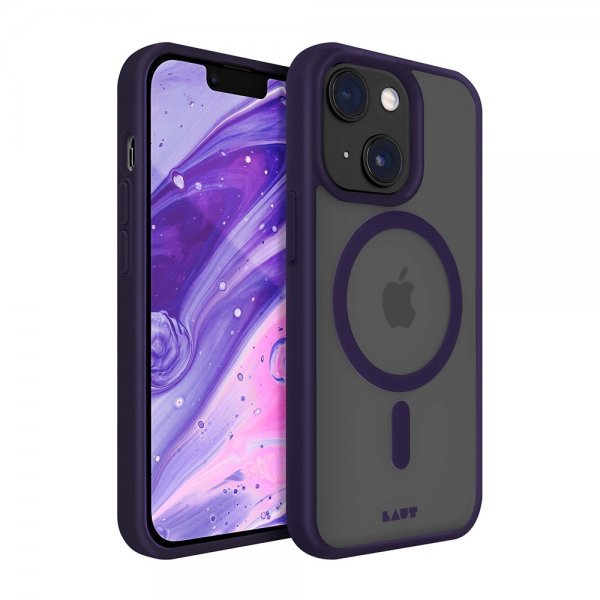 LAUT iPhone 13/iPhone 14 Cover Huex Protect MagSafe Dark Purple