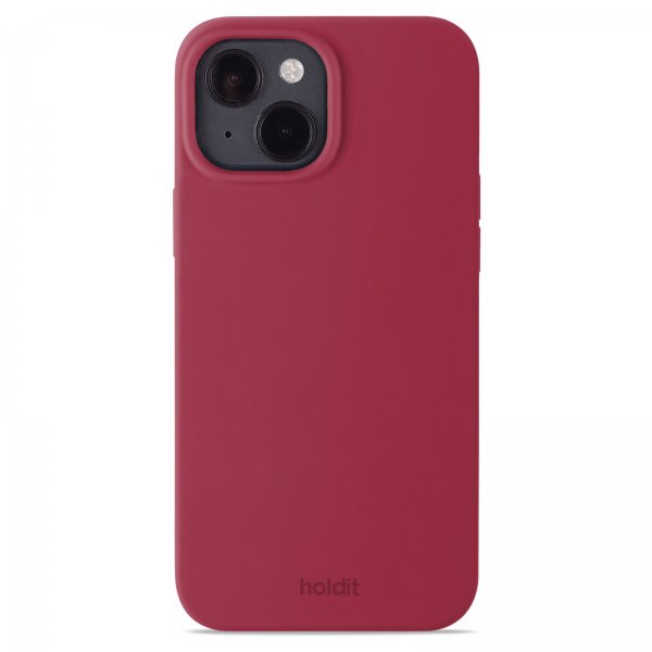 holdit iPhone 13/iPhone 14 Cover Silikone Red Velvet