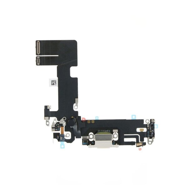 iPhone 13 Ladeport Flexkabel - Hvid