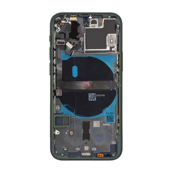 iPhone 13 Mini Bagside Komplet Med Smådele - Grøn