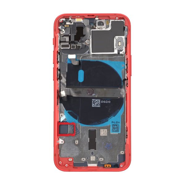 iPhone 13 Mini Bagside Komplet Med Smådele - Rød
