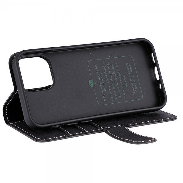 Onsala iPhone 13 Mini Cover ECO Wallet Sort