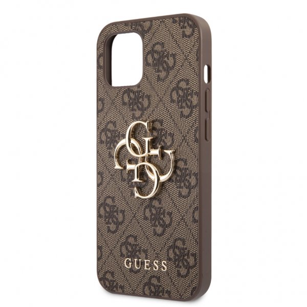Guess iPhone 13 Mini Cover Big Logo Brun
