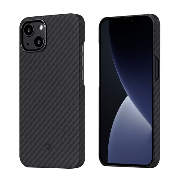 Pitaka iPhone 13 Mini Cover MagEZ Case 2 Sort/Grå Twill