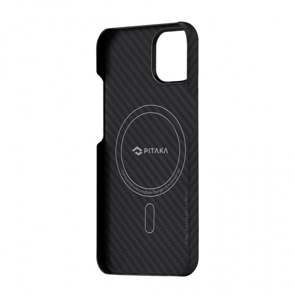 Pitaka iPhone 13 Mini Cover MagEZ Case 2 Sort/Grå Twill