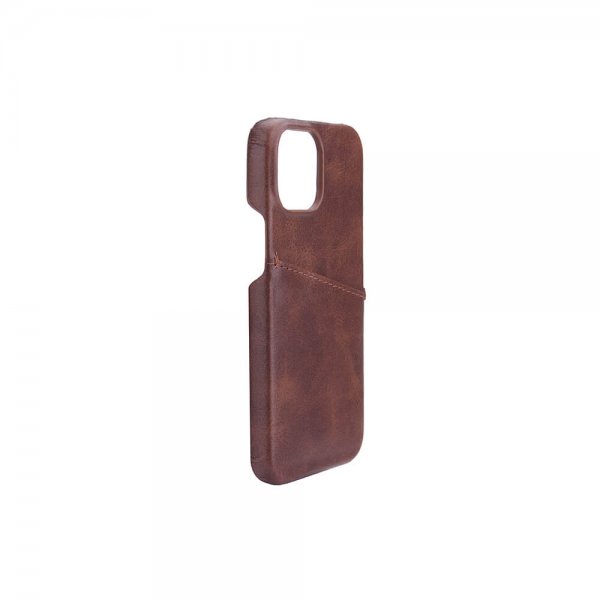 Onsala iPhone 13 Mini Cover med Kortlomme Brun