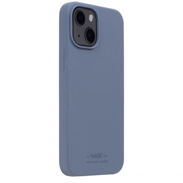holdit iPhone 13 Mini Cover Silikone Pacific Blue