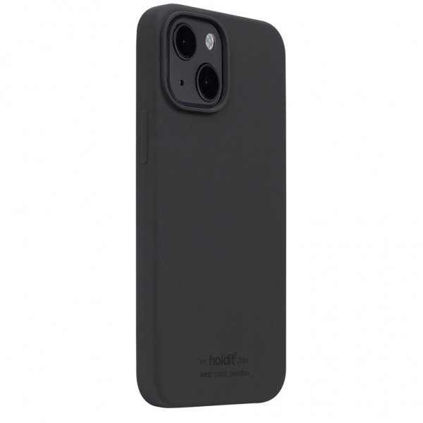 holdit iPhone 13 Mini Cover Silikone Sort