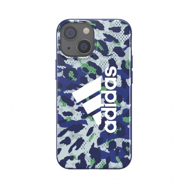 Adidas iPhone 13 Mini Skal Snap Case Leopard Bold Blue