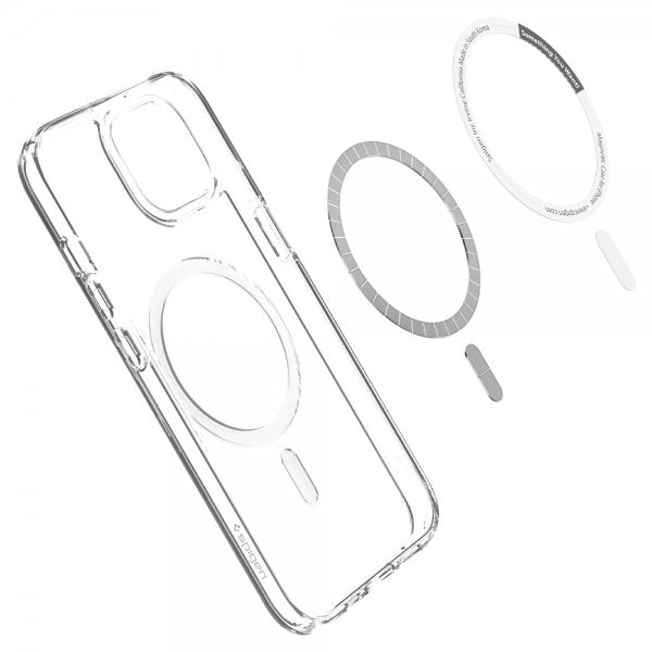Spigen iPhone 13 Mini Cover Ultra Hybrid Mag Hvid
