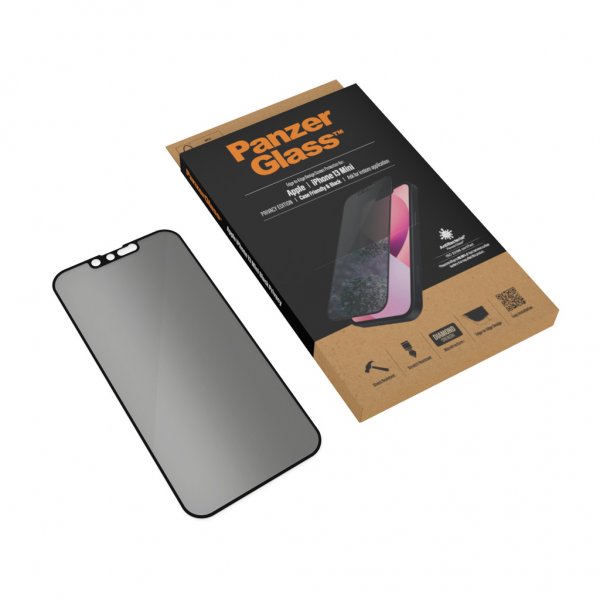 PanzerGlass iPhone 13 Mini Skærmbeskyttelse Edge-to-Edge Case Friendly Privacy