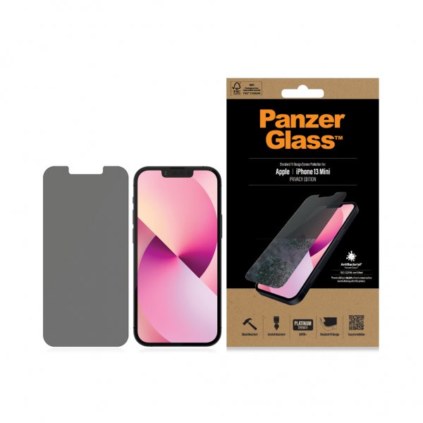 PanzerGlass iPhone 13 Mini Skærmbeskyttelse Standard Fit Case Friendly Privacy