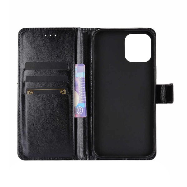 iPhone 13 Etui med Stander Sort