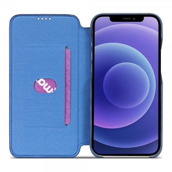 Lc.Imeeke iPhone 13 Pro Cover Retro Blå