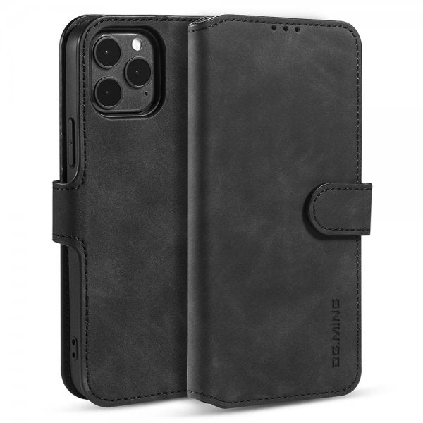 Dg.Ming iPhone 13 Pro Etui Retro Sort